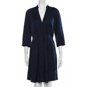 BALDWIN BLDWN V-NECK A-LINE DRESS